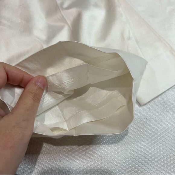 Trina Turk Shiny White Career‎ Trouser Lined Pants - Picture 5 of 8